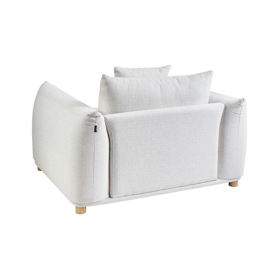Beliani Fauteuil en Tissu Glamour LUVOS  