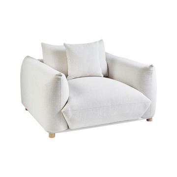 Fauteuil en Tissu Glamour LUVOS
