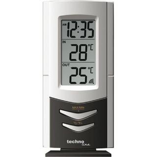 technoline Technoline WS 9170 stazione meteorologica digitale Nero, Argento  