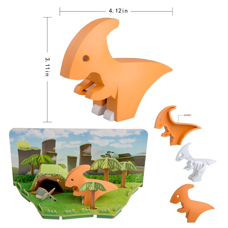 Halftoys  Halftoys Dino World - Parasaurolophus version 