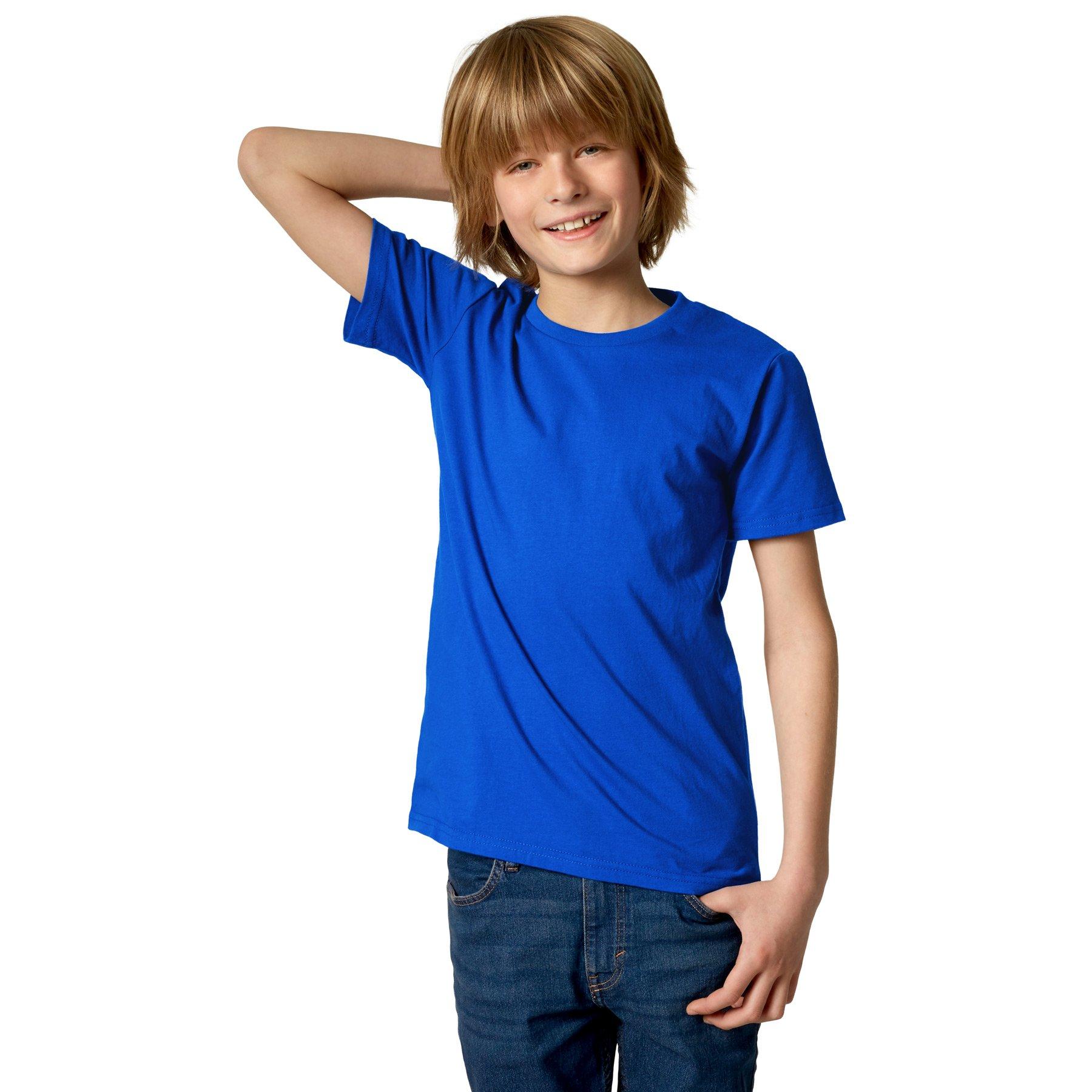 Image of T-shirt Kinder Jungen Blau 104