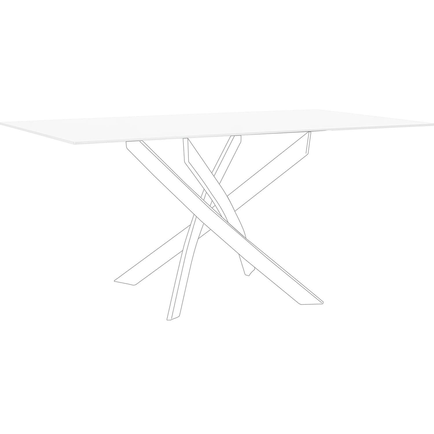 Image of Tischplatte George weiss 160x90 Tischplatte George weiss 160x90