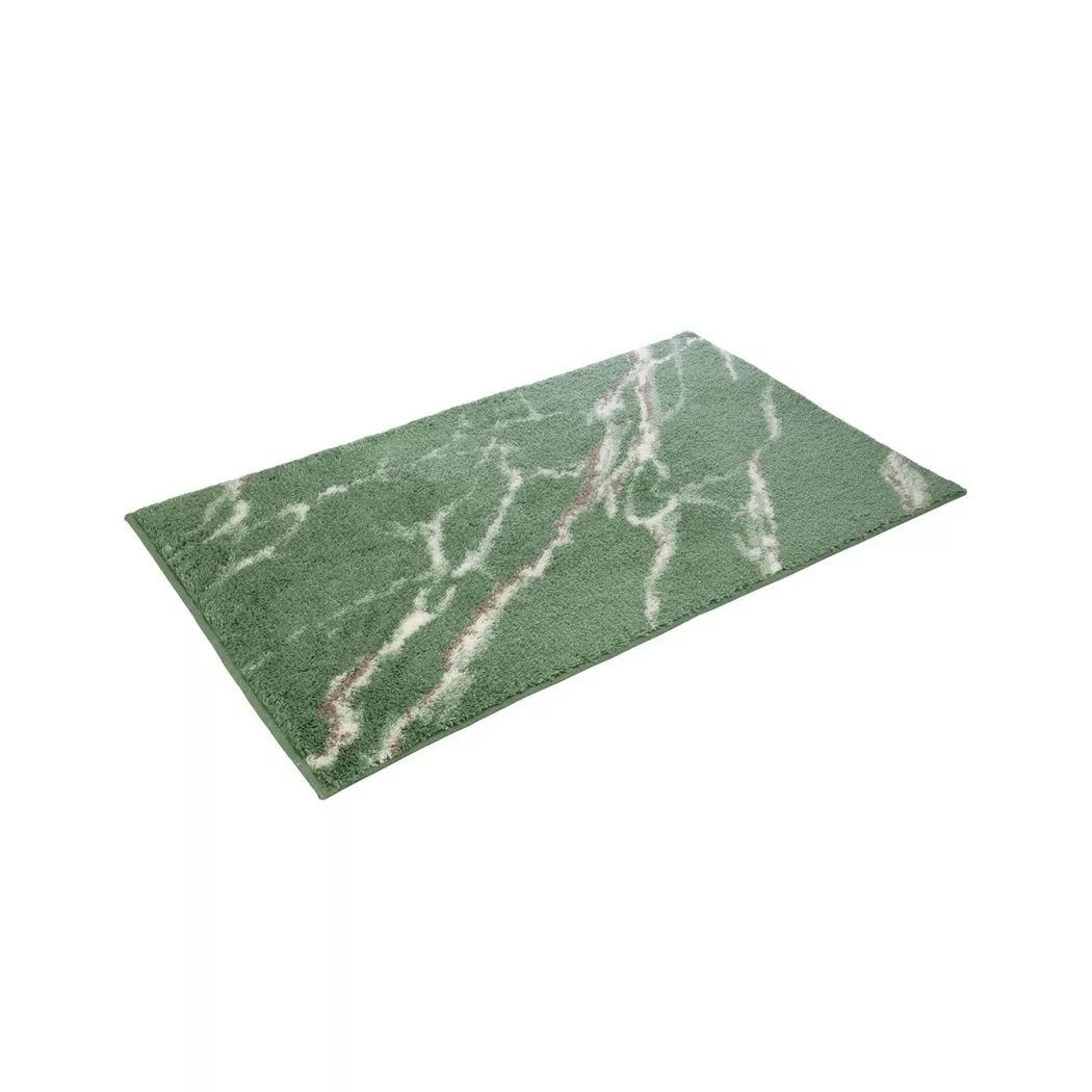 VOSSEN Badteppich VOSSEN MARBLE 60x100cm Evergreen vert