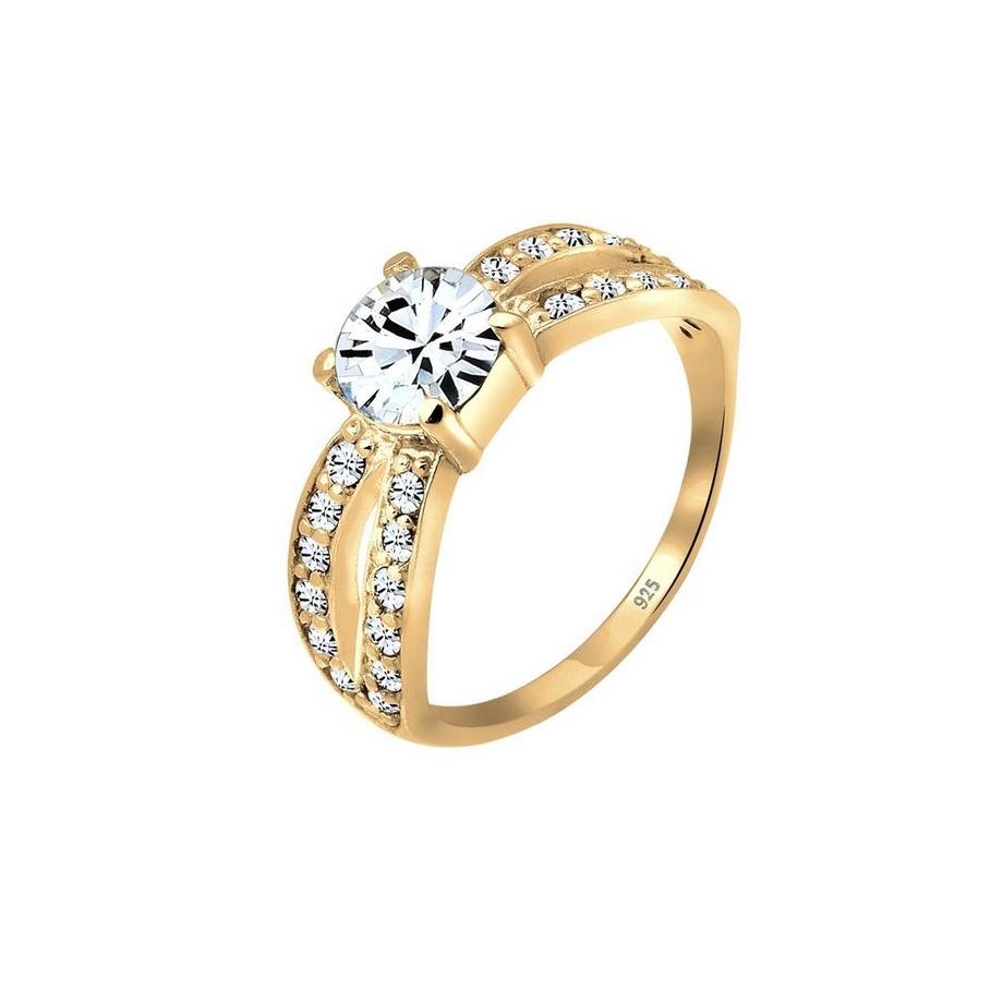 Bague Classique Avec Cristal