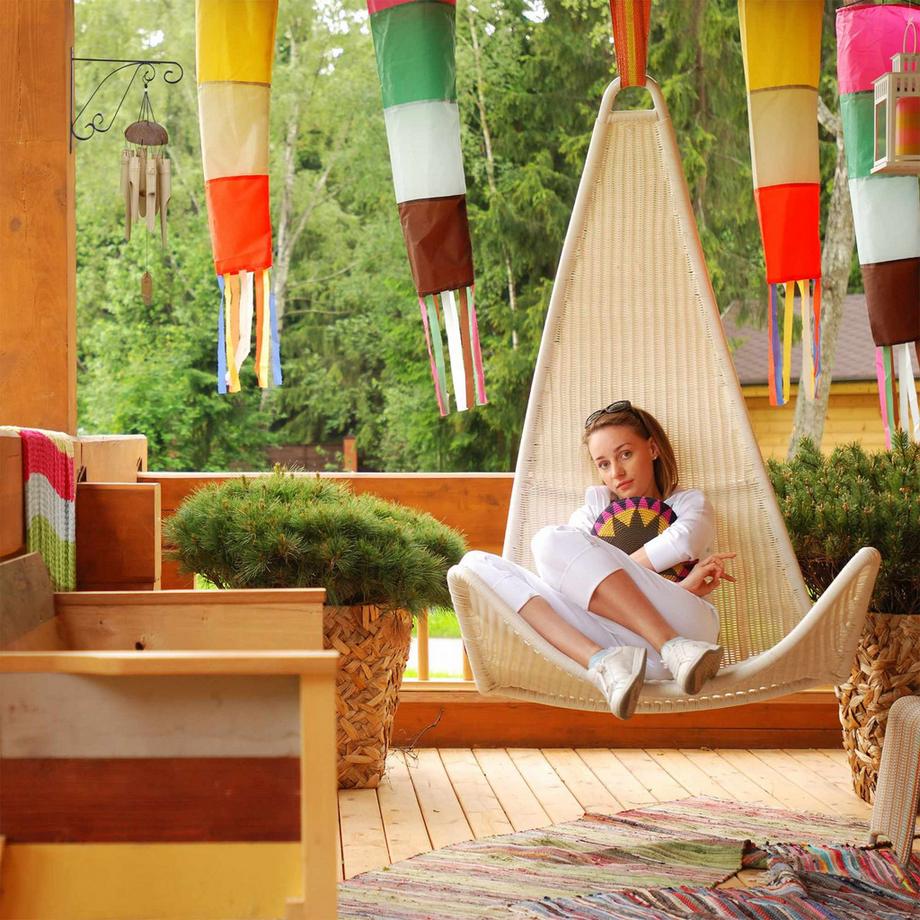 Northio set di 2 porta cesti appesi  