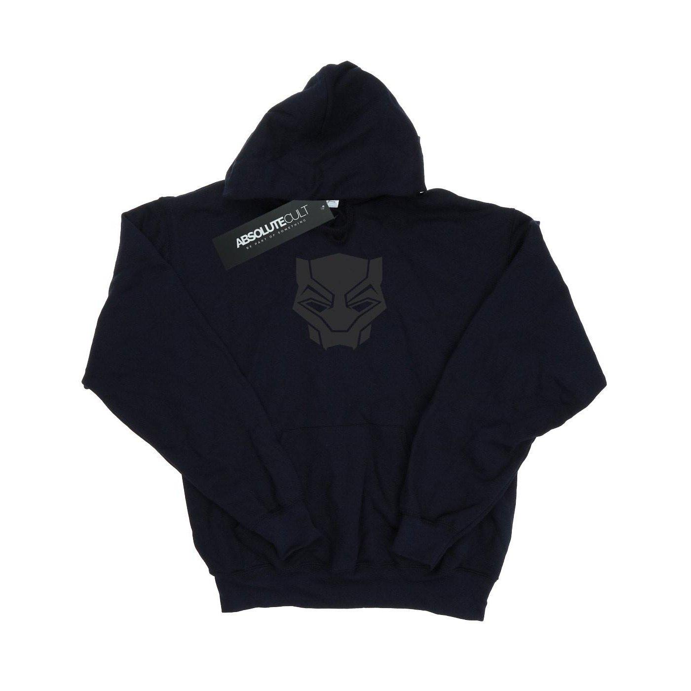 Image of Black Panther Black On Black Kapuzenpullover Mädchen Marine 116