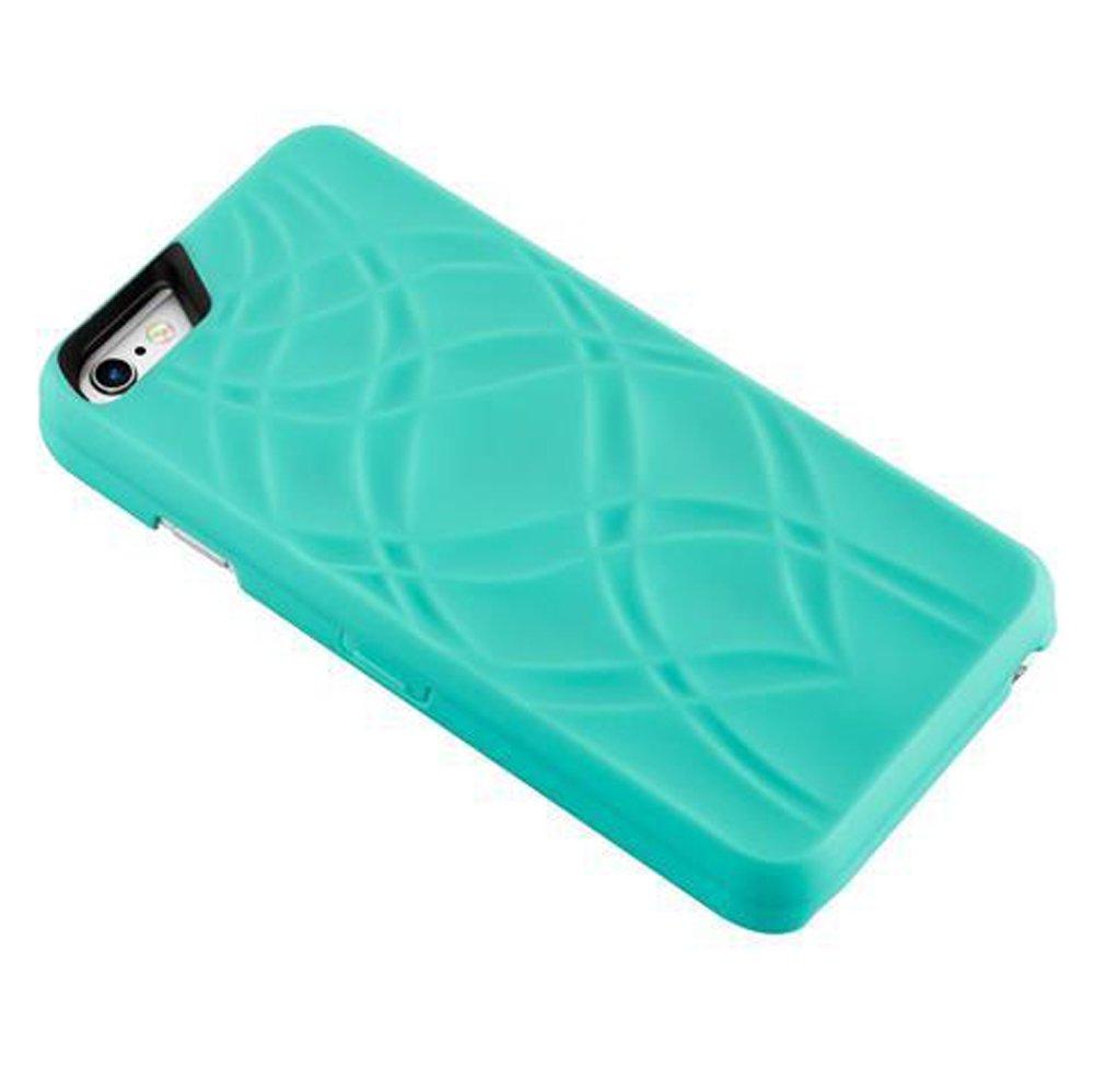 Cadorabo  Hülle für Apple iPhone 6 PLUS  6S PLUS Hard Case mit Spiegel und Kartenfächern 