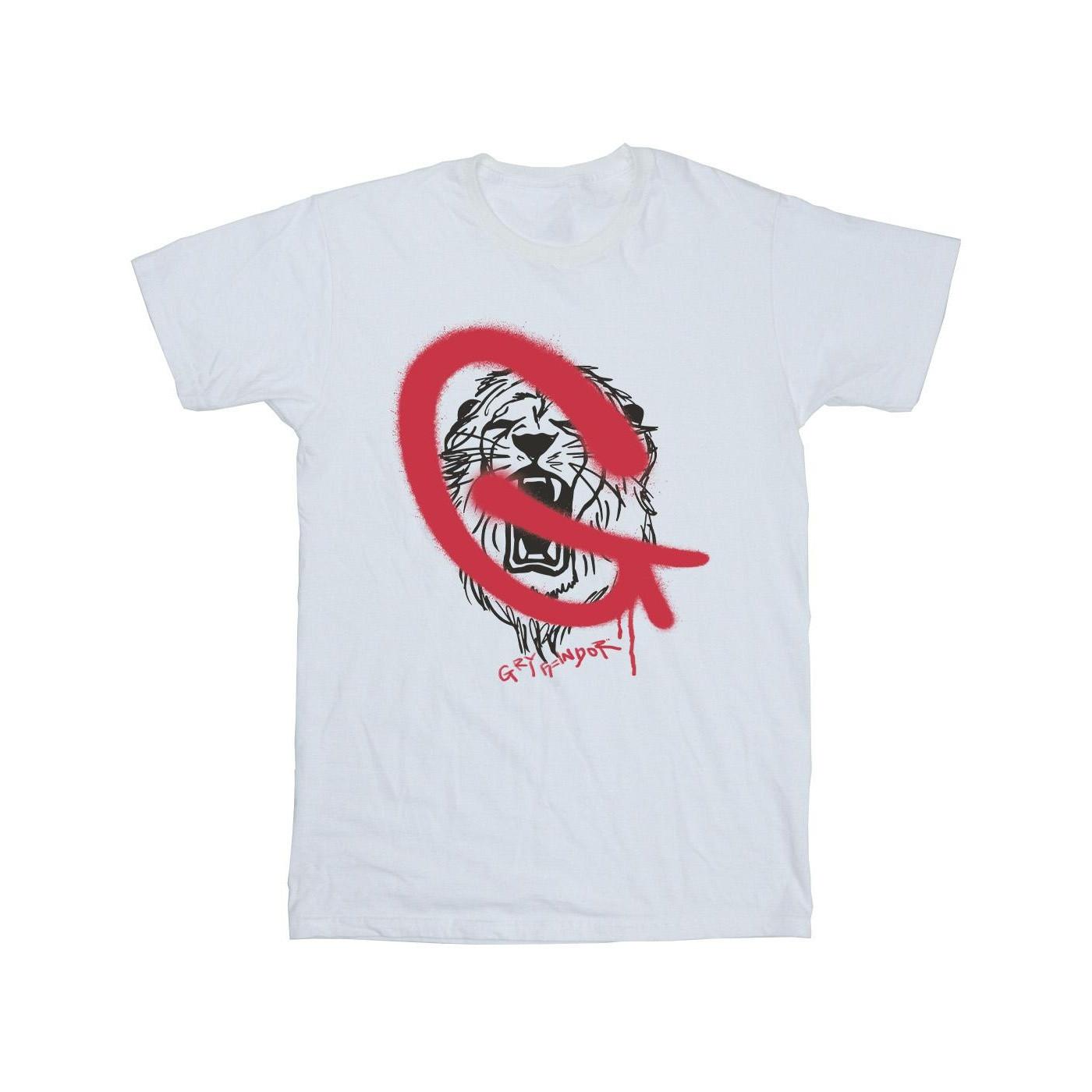 Image of Gryffindor Pop Spray Tshirt Herren Weiss M