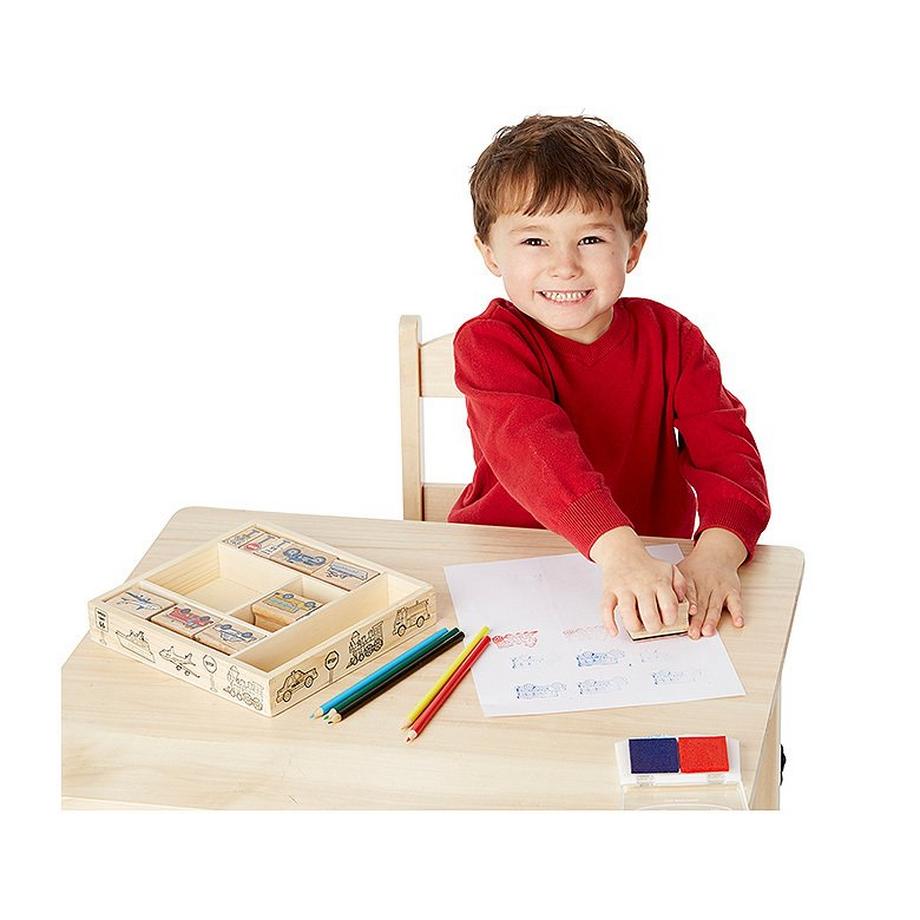 Melissa & Doug Melissa & Doug Jeu De Timbres De Véhicule  