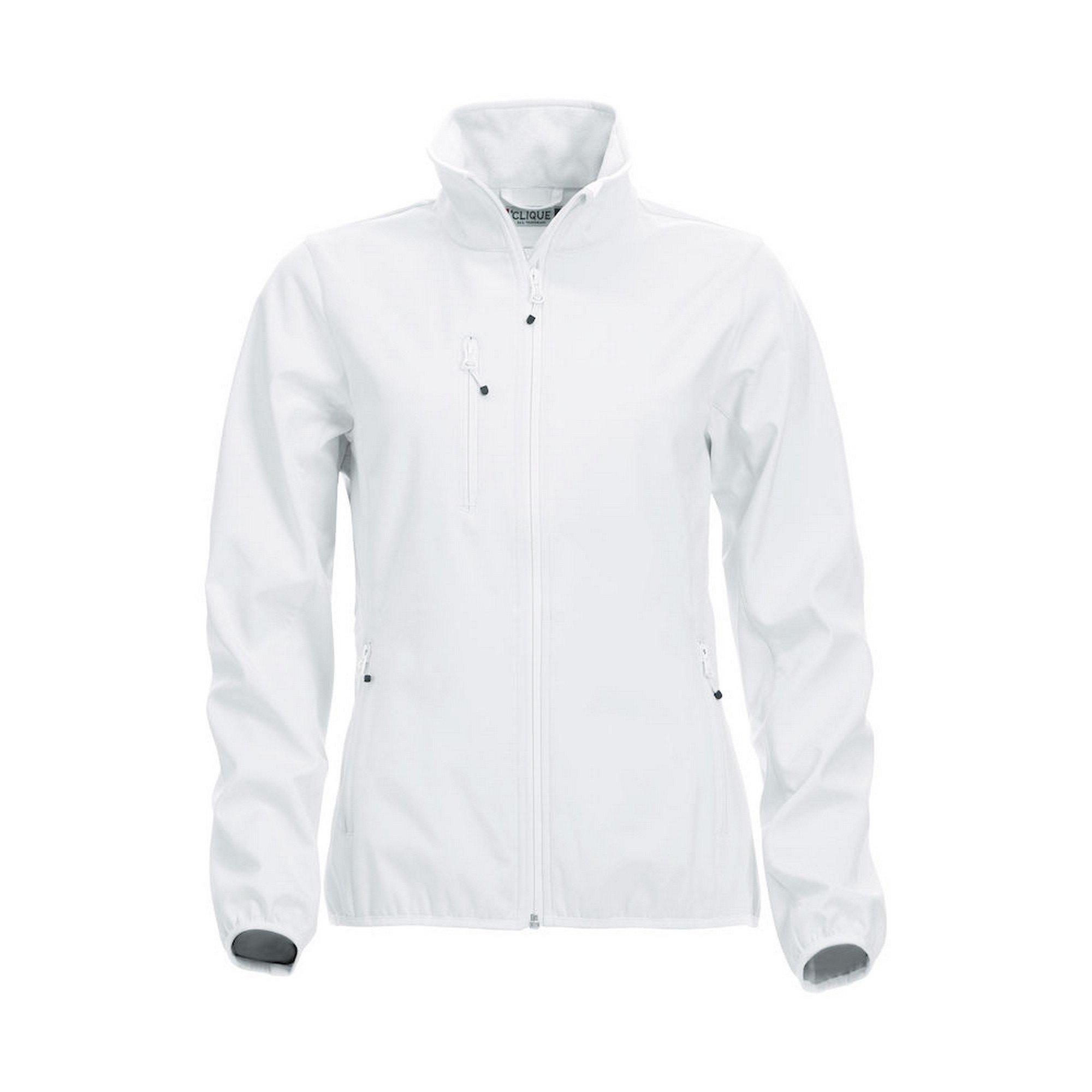 Image of Basic Softshelljacke Damen Weiss L