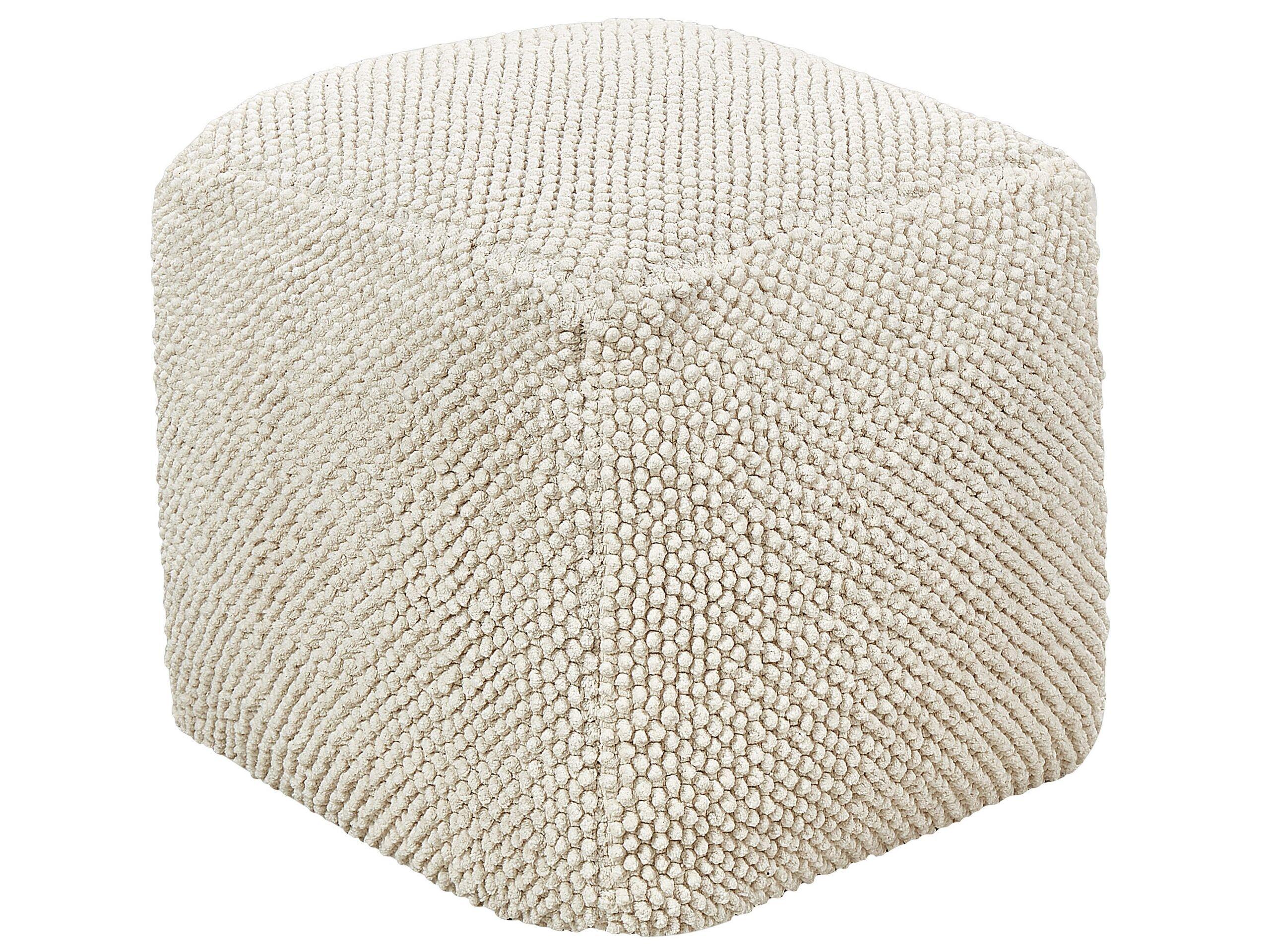 Beliani Pouf en Coton Boho JOARA  