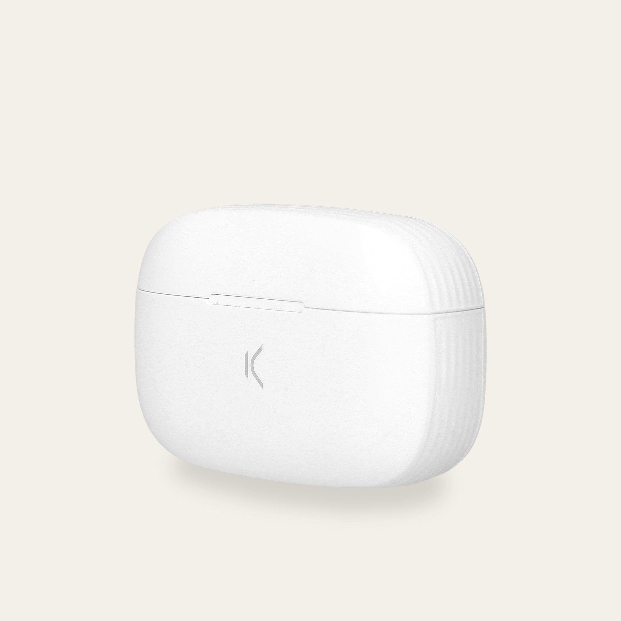 KSiX  Ksix BXTW03B écouteur/casque Sans fil Ecouteurs Appels/Musique Bluetooth Socle de chargement Blanc 