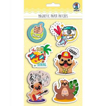 URSUS Magnetic Paper Patches Funky adesivo per bambino