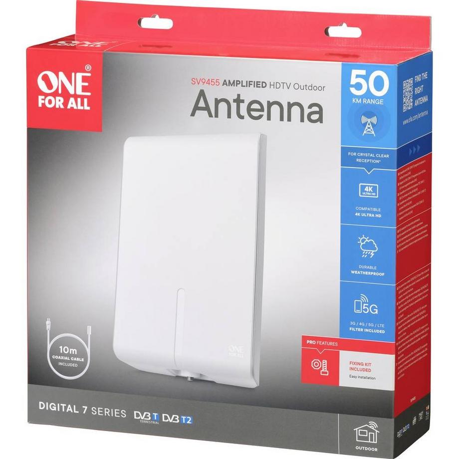 One For All  Antenna passiva piatta DVB-T/T2 