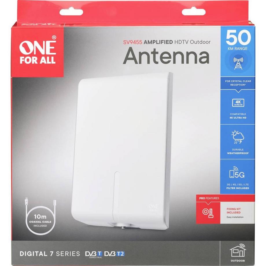 One For All  Antenna passiva piatta DVB-T/T2 