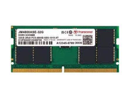 Transcend  JetMemory JM4800ASE-16G memoria 16 GB 1 x 16 GB DDR5 4800 MHz 