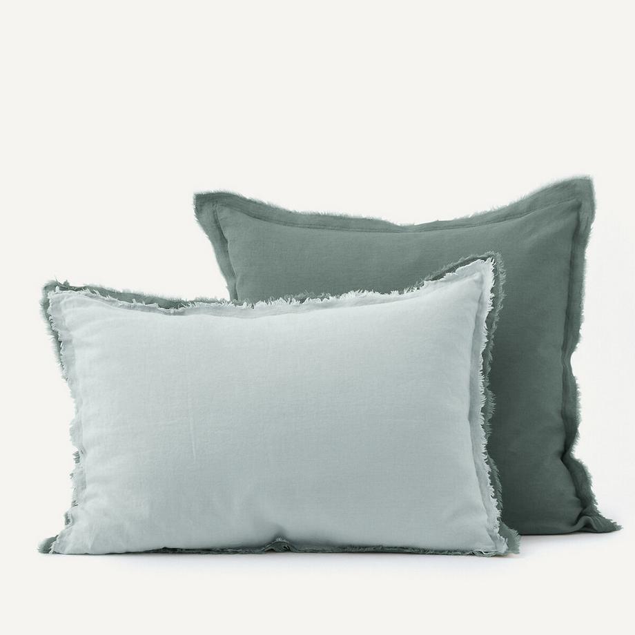 Kissenbezug Alhanasia aus gewaschenem Leinen