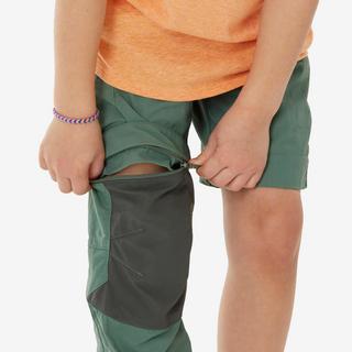 QUECHUA  Pantaloni trasformabili trekking bambino 