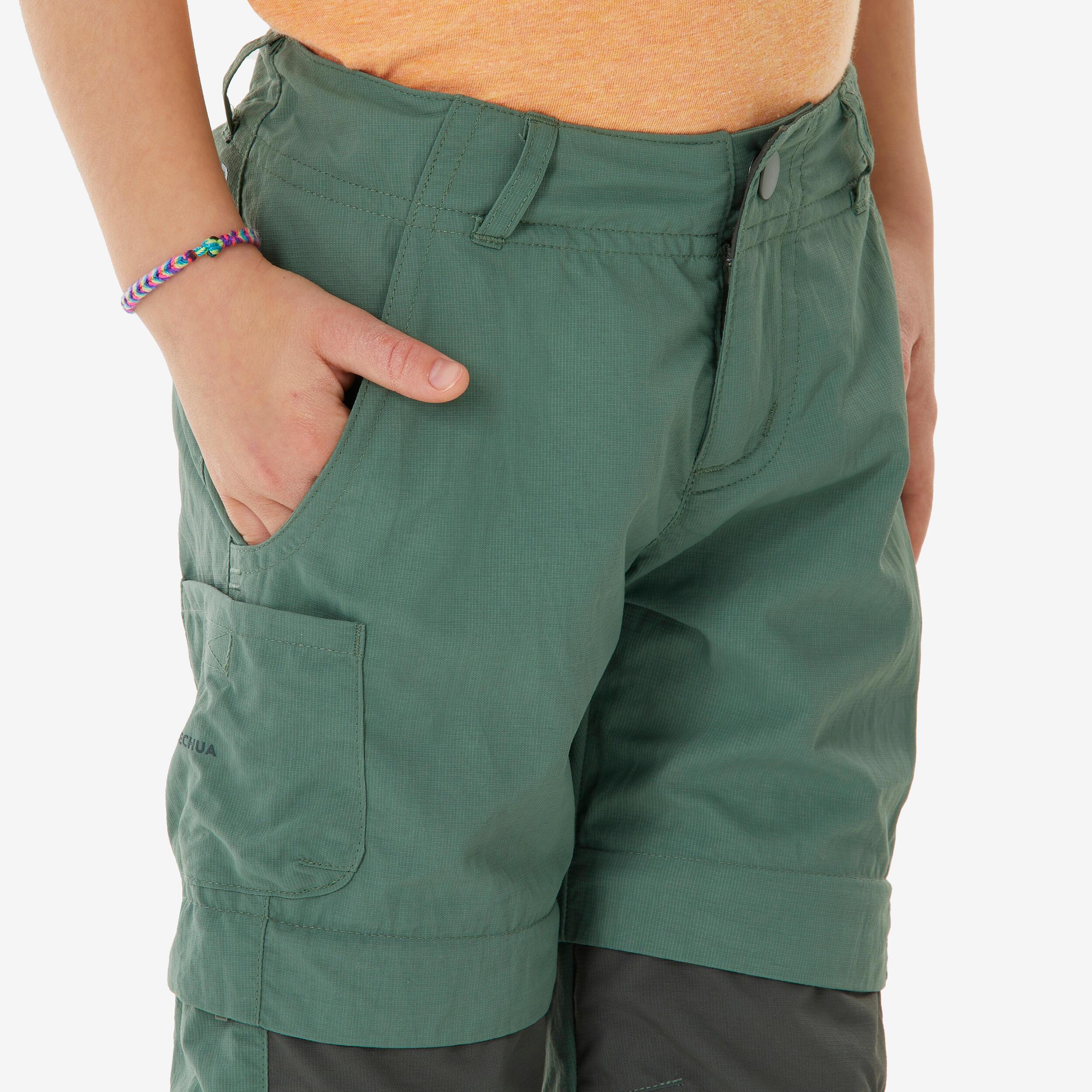 QUECHUA  Pantaloni trasformabili trekking bambino 