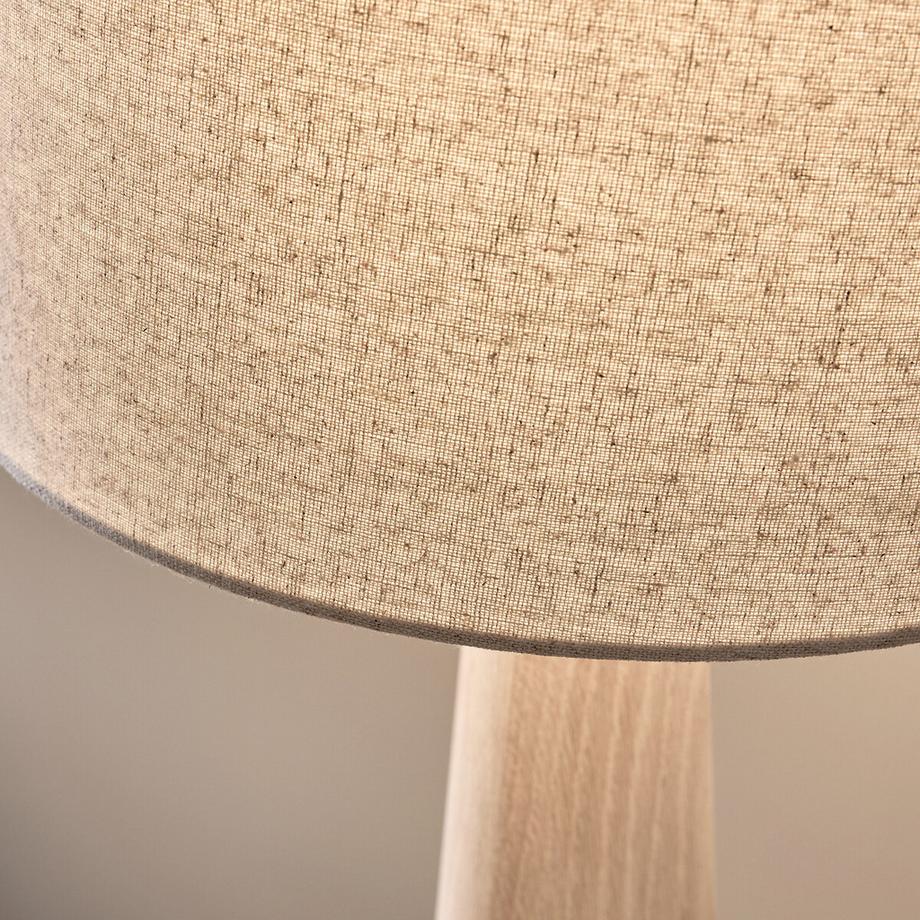 AM.PM Lampe en chêne et lin  