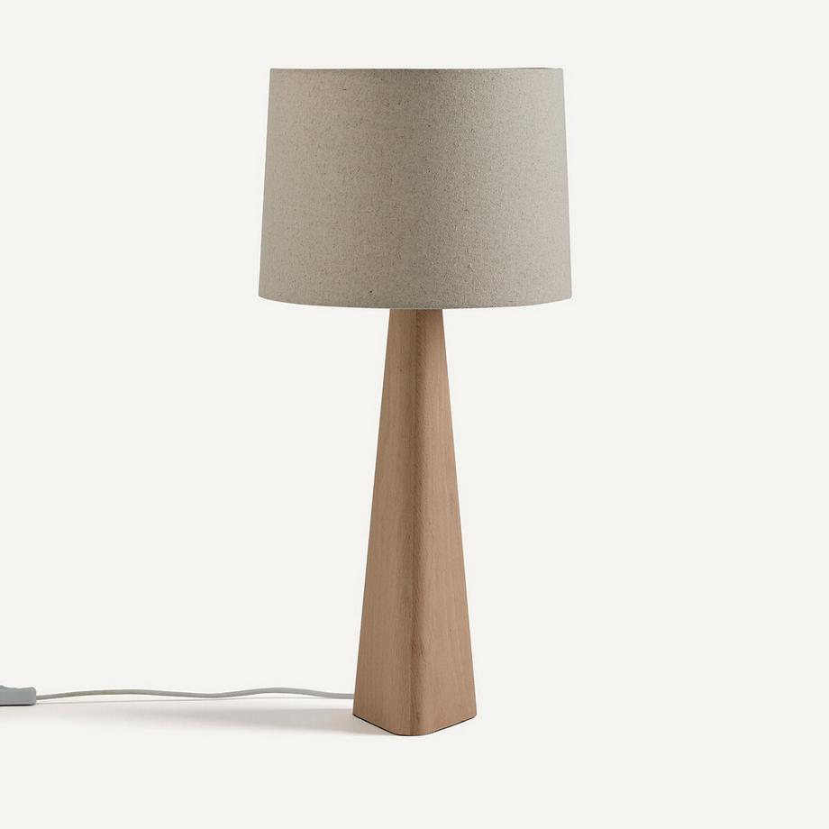 AM.PM Lampe en chêne et lin  