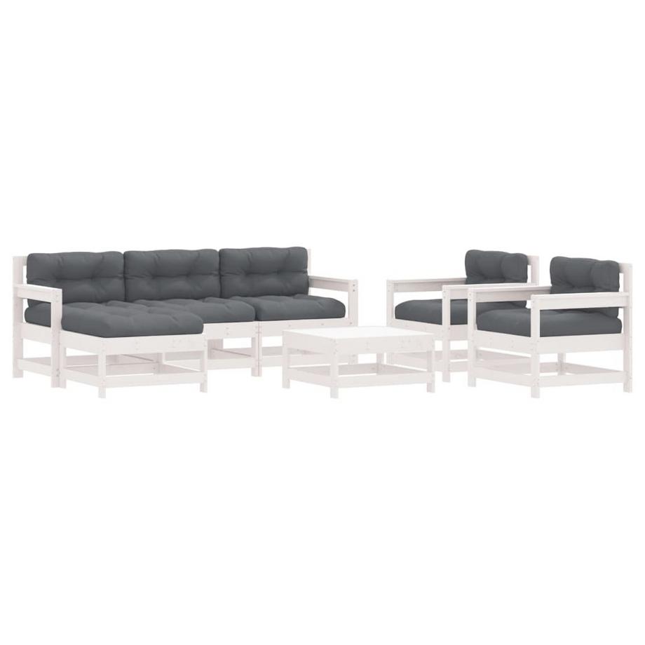 set divani da giardino Legno