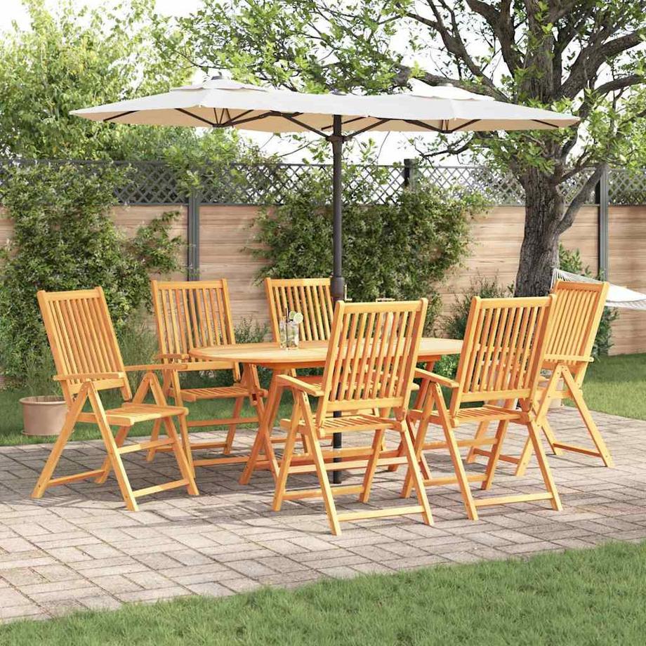 VidaXL Arredamento da Giardino Legno massello di acacia  