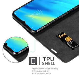 Cadorabo  Housse compatible avec Realme 7 PRO - Coque de protection avec fermeture magnétique, fonction de support et compartiment pour carte 