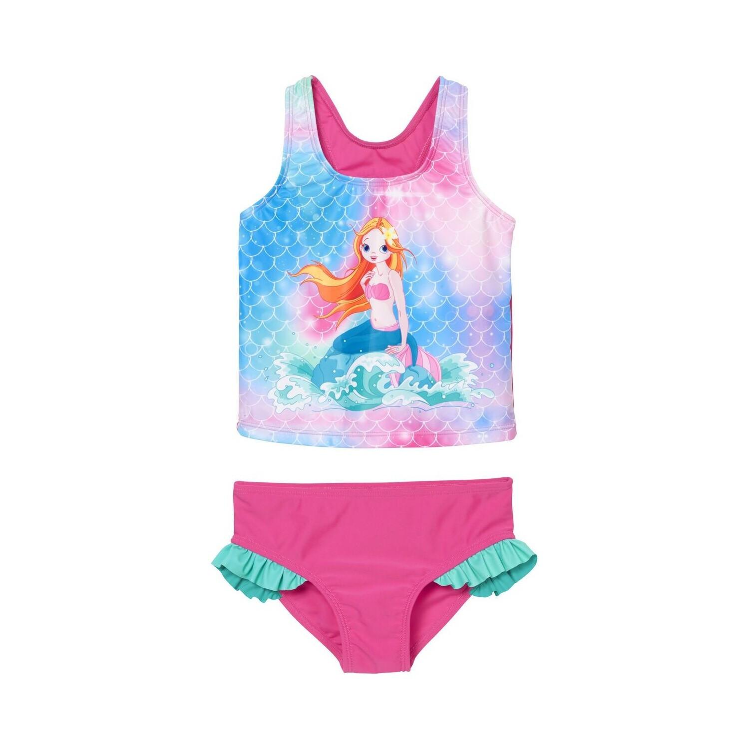 Image of Badeanzug, Zweiteilig, Mit Uv-schutz, Mädchen Mermaid Unisex 9-10A