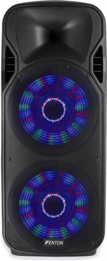 Fenton  Lautsprecher FT215LED Aktiv Trolley-Speaker 