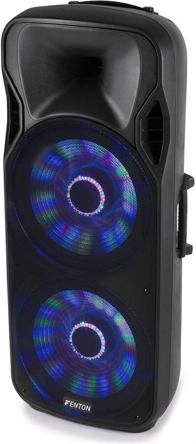 Fenton  Lautsprecher FT215LED Aktiv Trolley-Speaker 