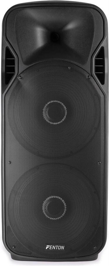 Fenton  Lautsprecher FT215LED Aktiv Trolley-Speaker 