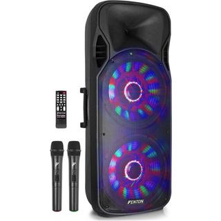 Fenton  Lautsprecher FT215LED Aktiv Trolley-Speaker 
