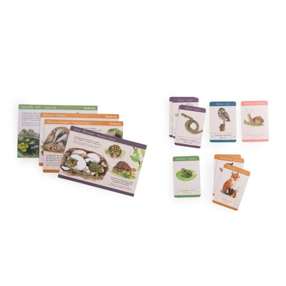 Moulin Roty  Entdeckungsbox Gartentiere FR - EN, Le Jardin du Moulin 