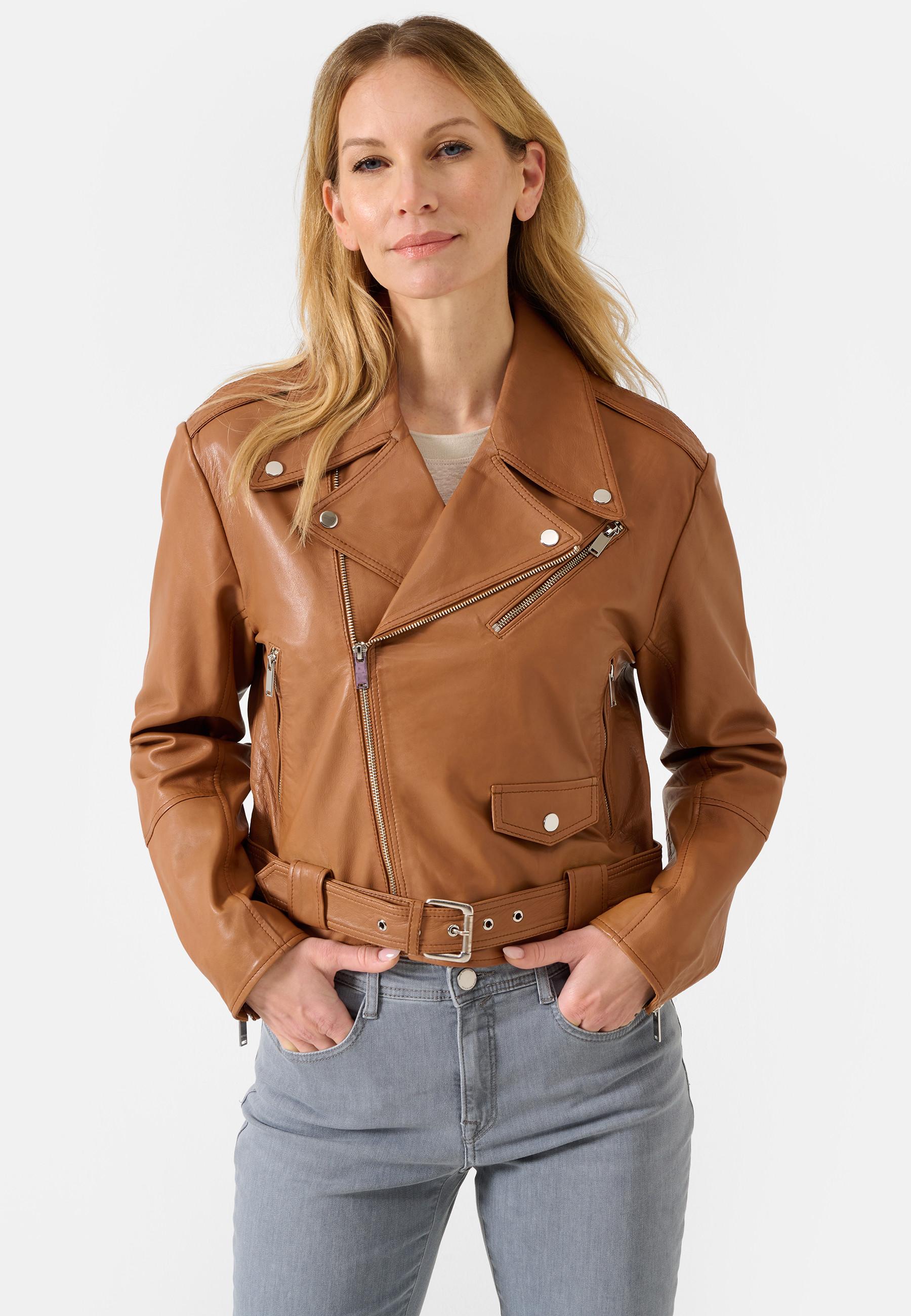 RICANO  Lederjacke Hera, im Perfecto-Stil 