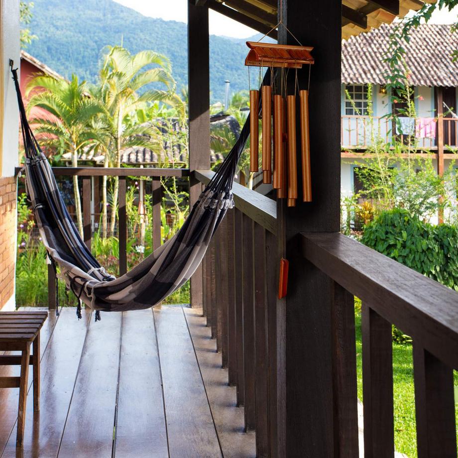 B2X  Windspiel Bambus "Tempel" 