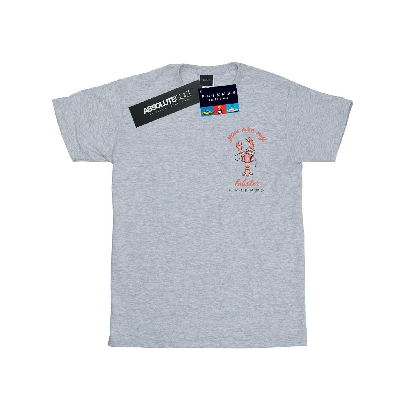 Image of Lobster Chest Tshirt Herren Grau L