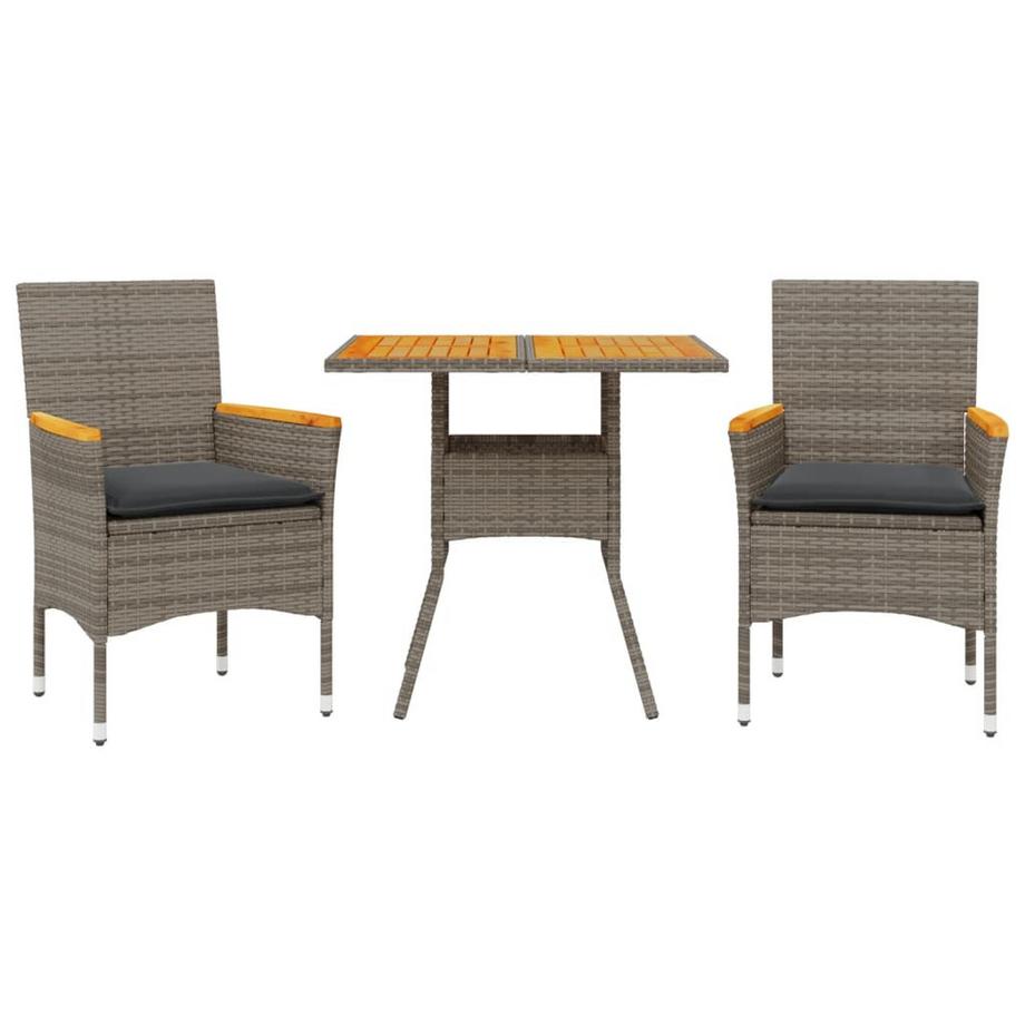 VidaXL Garten essgruppe poly-rattan  