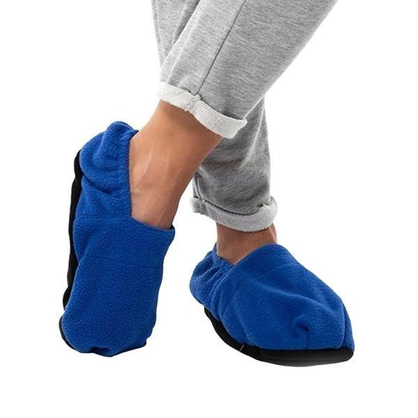 InnovaGoods  Wärmehausschuhe - Blau 