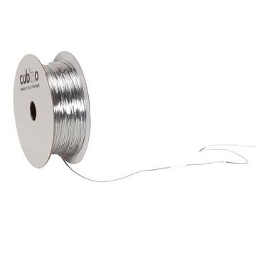 SPYK Metallfaden Cubino Fino 3501.0037 0,5mmx25m silber