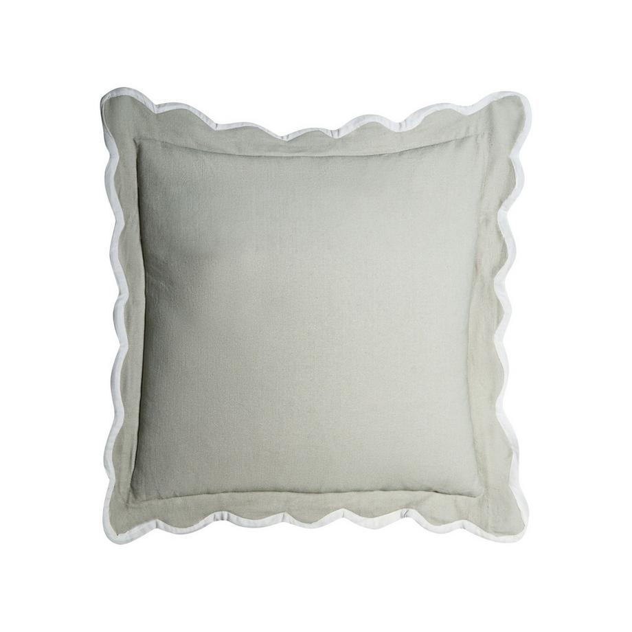 Beliani Set di 3 cuscini decorativi en Cotone Cottage CANARIUM  