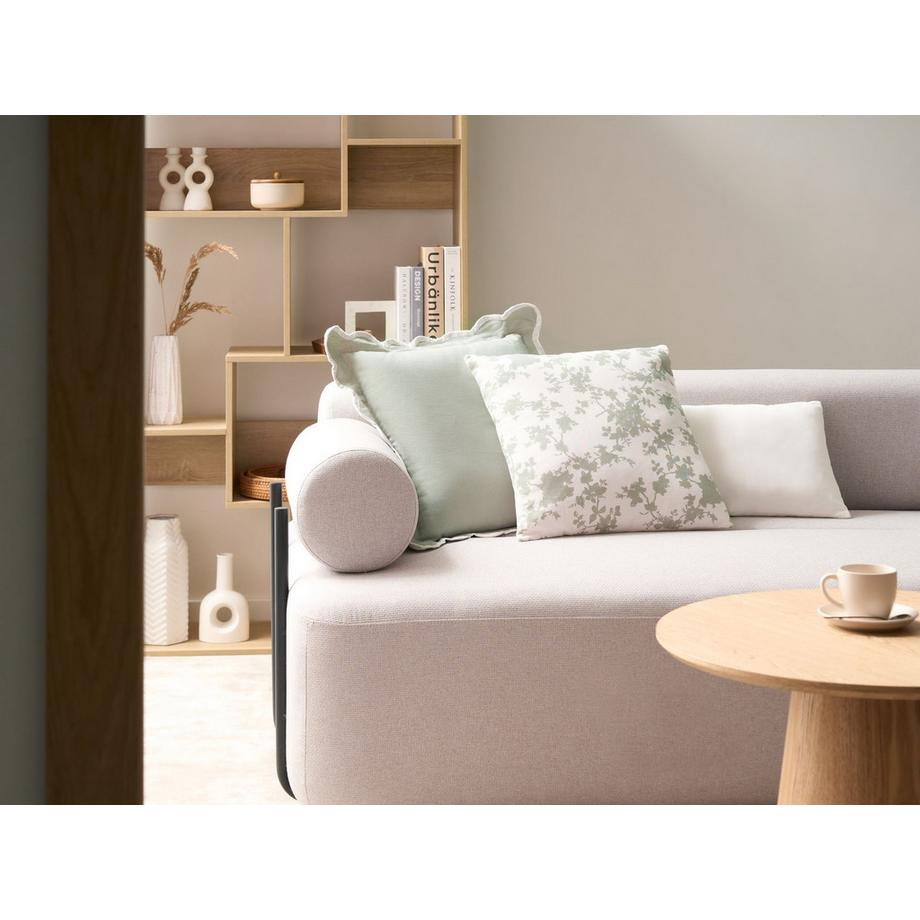 Beliani Set di 3 cuscini decorativi en Cotone Cottage CANARIUM  