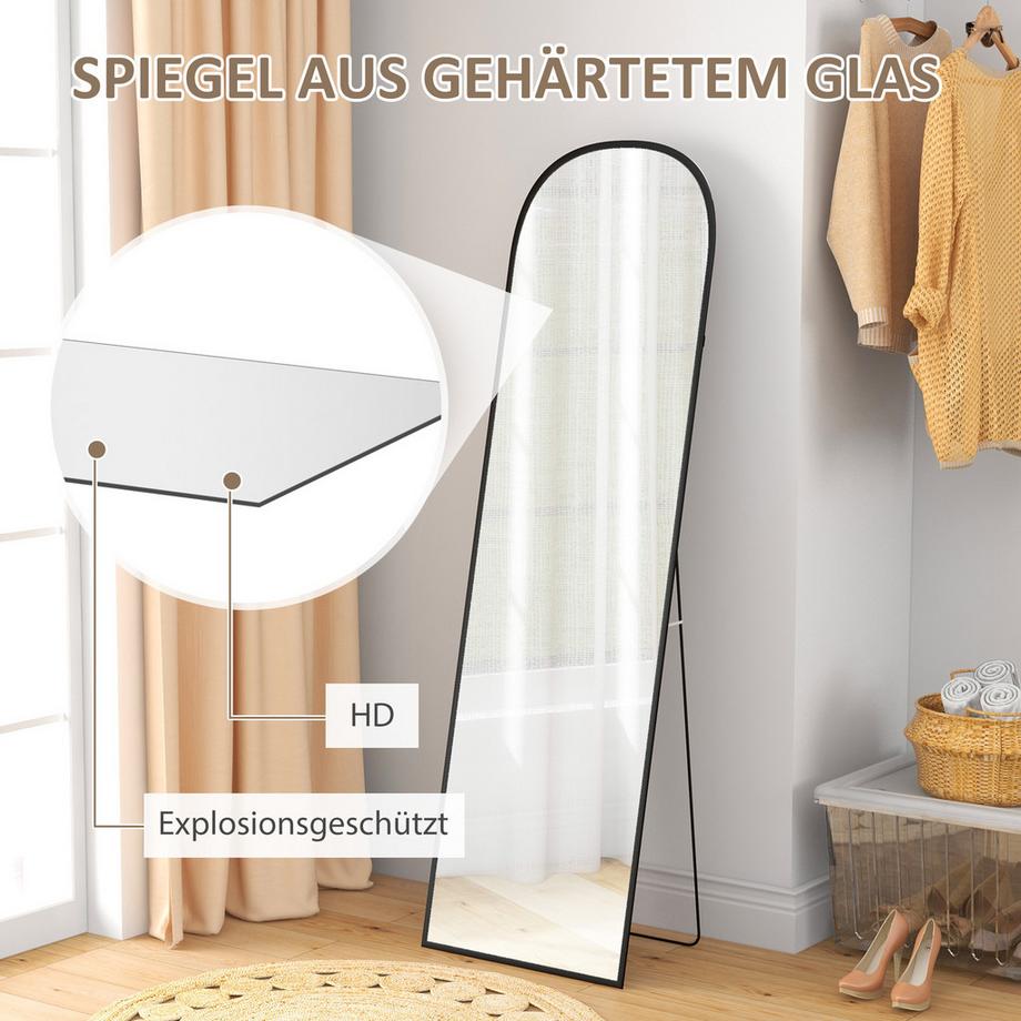 HOMCOM Miroir pleine longueur  
