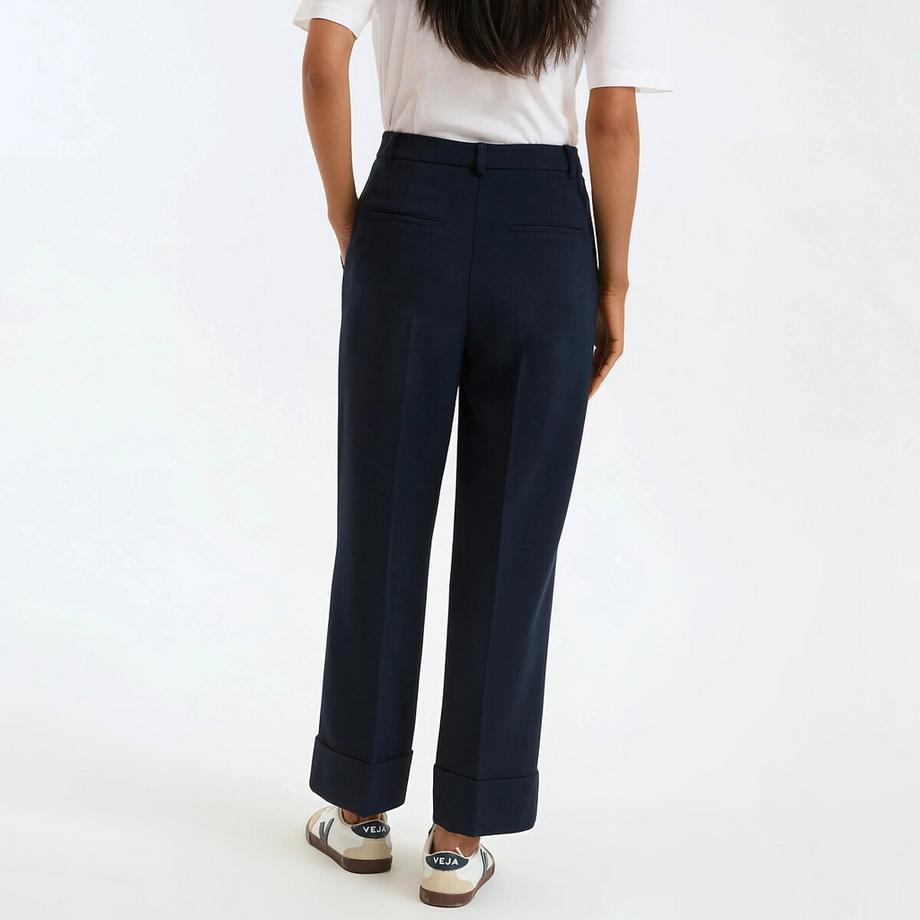 La Redoute Collections Gerade geschnittene Hose mit hoher Taille  