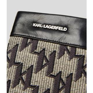 KARL LAGERFELD Guanti Jacquard Monogramma  
