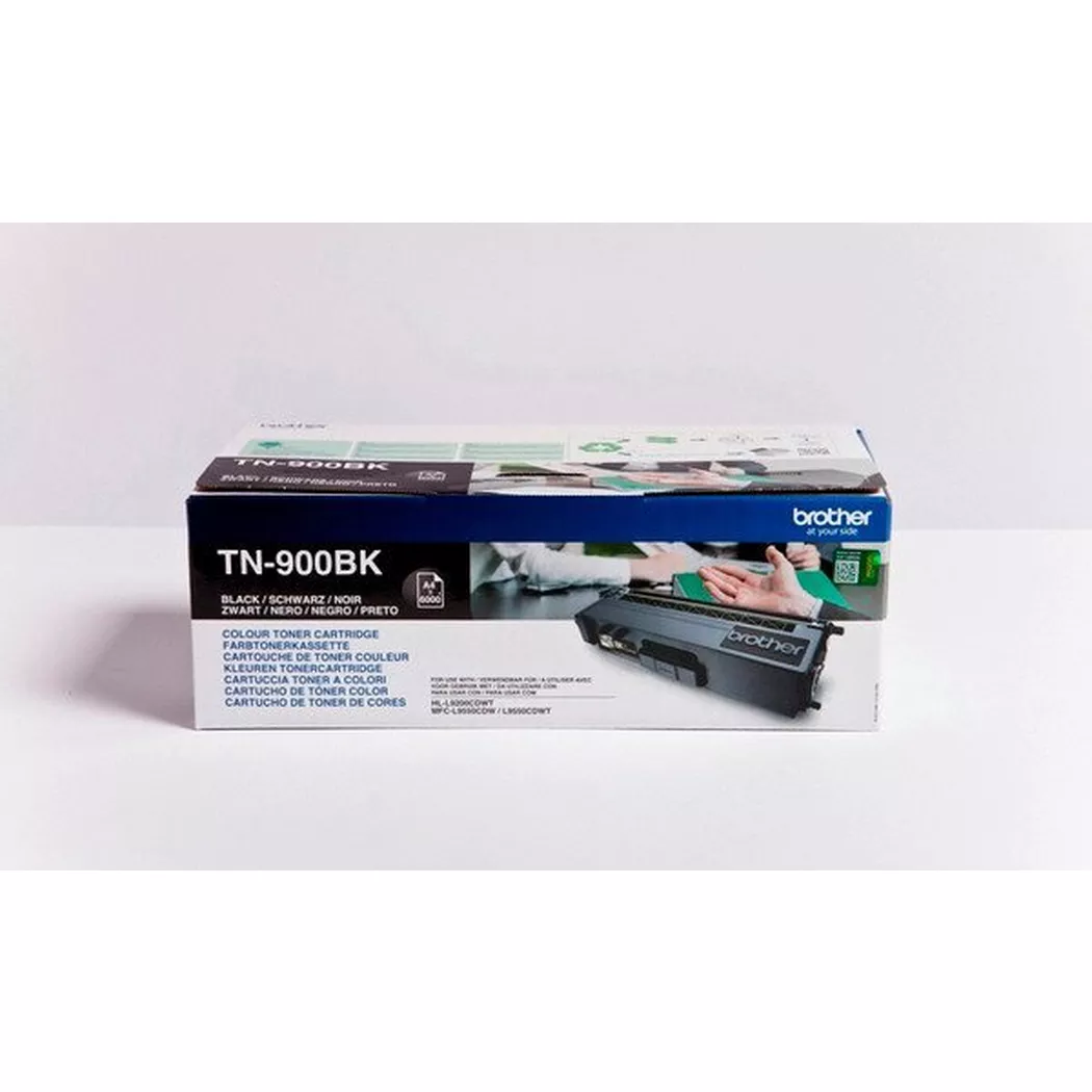 Brother – Toner Super HY schwarz TN-900BK HL-L9200CDWT 6000 Seiten, Schwarz, One Size