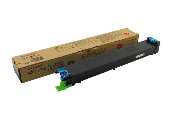 Image of SHARP SHARP Toner cyan MX-31GTCA MX-2600/3100 15'000 Seiten - ONE SIZE