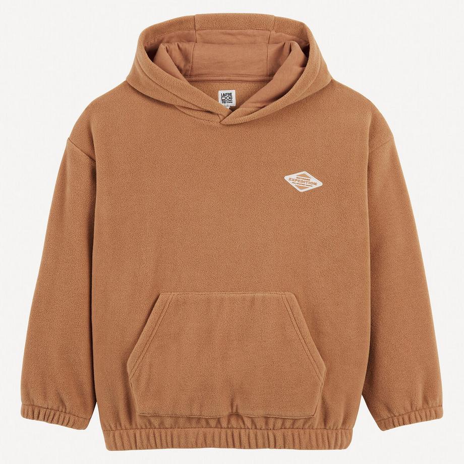 La Redoute Collections  Sweat à capuche oversize en polaire 
