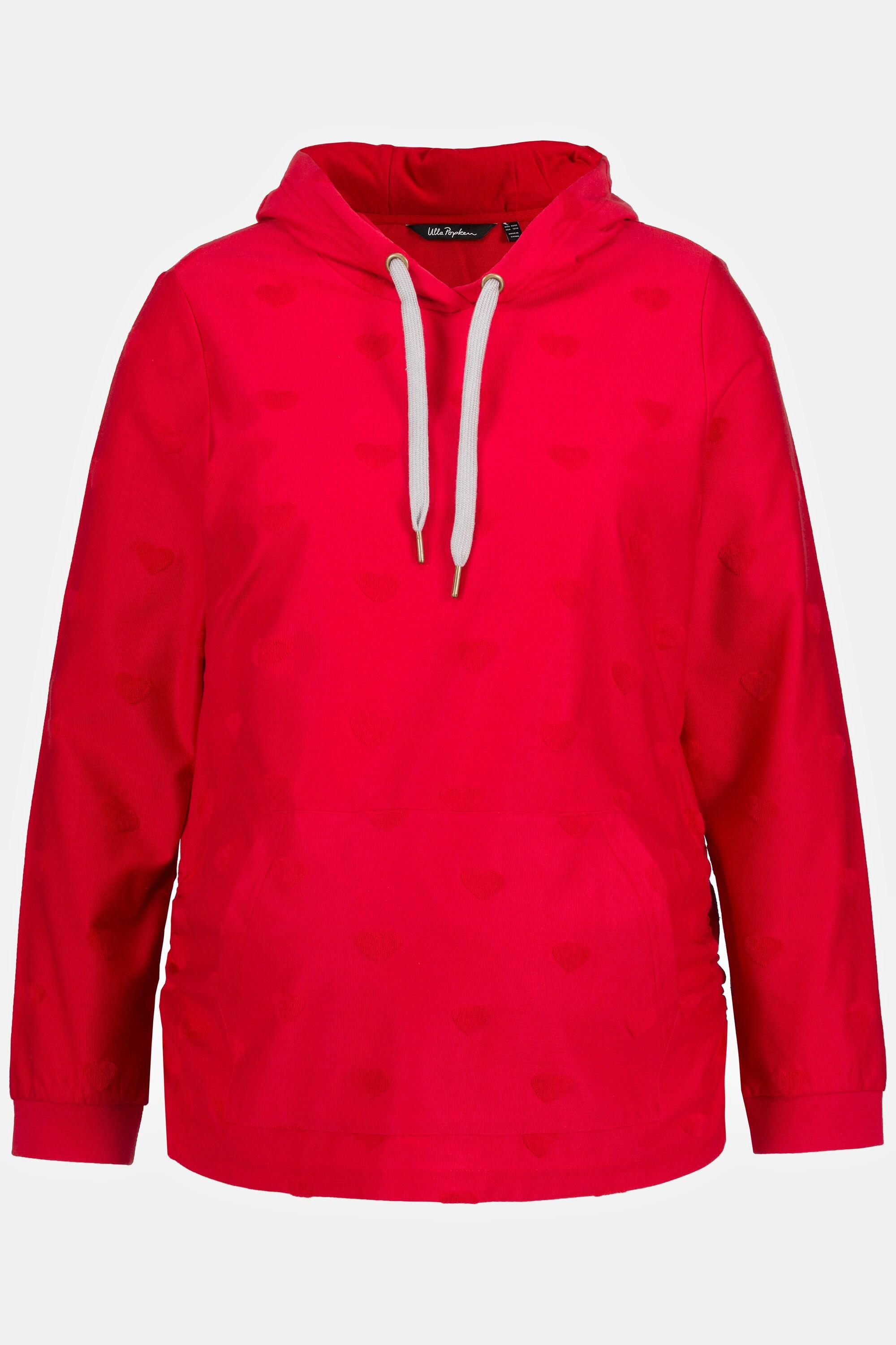 Ulla Popken  Bellieva Hoodie, Kapuze, Langarm 