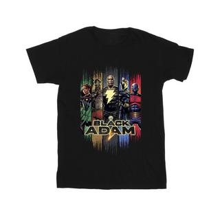 DC COMICS  Black Adam JSA Complete Group TShirt 